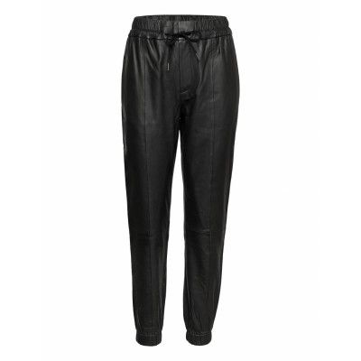 Hayaiw Pant Trousers Leather Leggings/Byxor Svart InWear