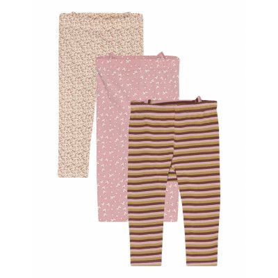 Hust & Claire Hcliva- Leggings 3-Pack Rosa