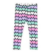 Heart Jacquard Reg Wt. Legging Leggings Multi/mönstrad J.Crew