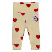 Hearts Nb Leggings Tencel™ Leggings Vit Mini Rodini