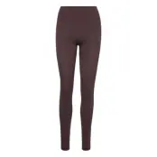 High Seamless Leggings Bottoms Leggings Brown Filippa K