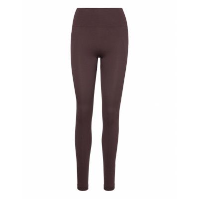 High Seamless Leggings Bottoms Leggings Brown Filippa K