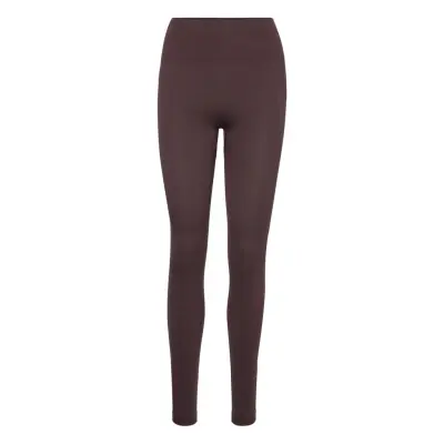 High Seamless Leggings Bottoms Leggings Brown Filippa K