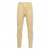 High-Waisted Allover Print Tights Leggings Vit Adidas Originals