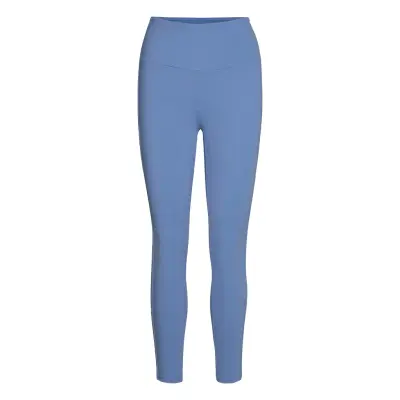 High Wst Sportlegging Running/training Tights Blå Michael Kors