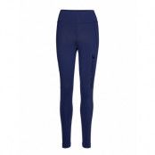 Highwaisted Mesh Legging Premium Running/training Tights Blå Tommy Sport