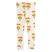 Hike Aop Leggings Leggings Kräm Mini Rodini