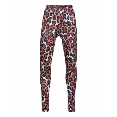 Hmlkatrine Tights Leggings Brun Hummel