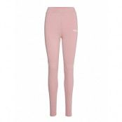 Hmllegacy Woman High Waist Tights *Villkorat Erbjudande Leggings Rosa Hummel