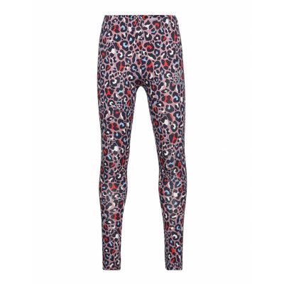 Hmlleo Tights Leggings Multi/mönstrad Hummel