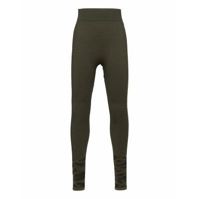 Hmlluka Seamless Tights Running/training Tights Grön Hummel