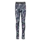 Hmlmimmi Tight Leggings Blå Hummel
