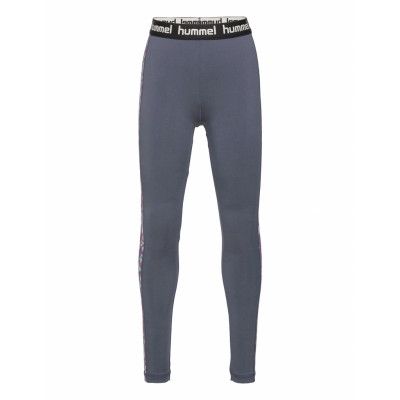 Hmlnanna Tights Leggings Grå Hummel