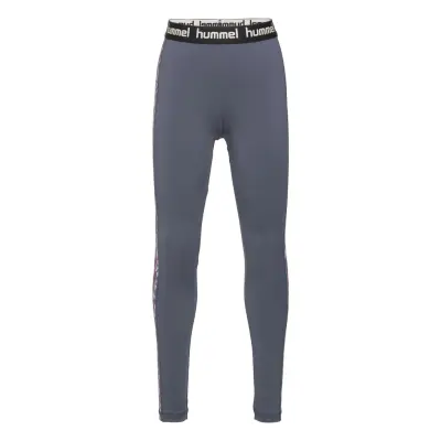 Hmlnanna Tights Leggings Grå Hummel