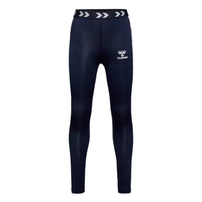 Hmlnanna Tights Leggings Blå Hummel