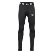 Hmlnanna Tights Leggings Svart *Villkorat Erbjudande Hummel