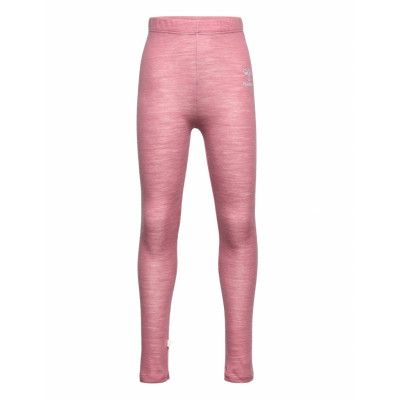 Hmlwolly Tights Sport Base Layers Baselayer Bottoms Rosa Hummel