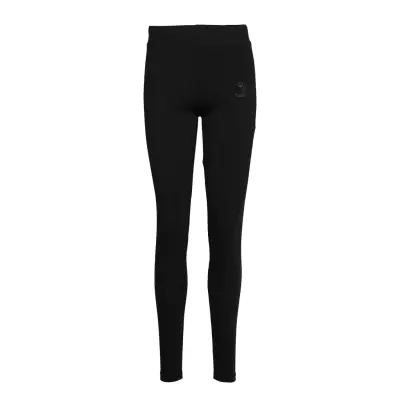 Hmlzille Tights Leggings Svart Hummel
