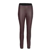 Honati Trousers Leather Leggings/Byxor Röd HUGO