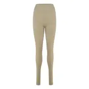 Hummel Hmlhiit Seamless High Waist Tights Beige