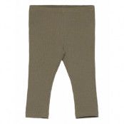 Huttelihut Leggings Rib Khaki Green