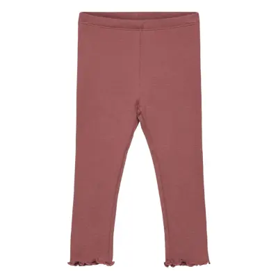 Huttelihut Leggings Rib - Pink - 86