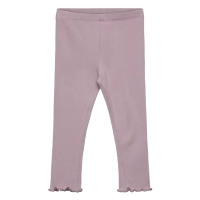 Huttelihut Leggings Rib - Purple - 68