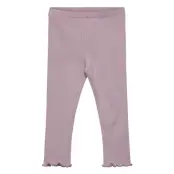 Huttelihut Leggings Rib - Purple - 92
