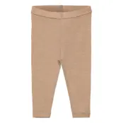 Huttelihut Leggings Wool - Brown - 68