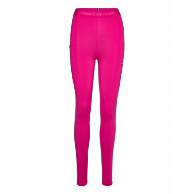 Hw Branded Tape Ess Legging 7/8 Sport Running-training Tights Rosa Tommy Sport