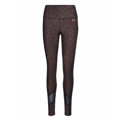 Hw Legging Oms Wild Pose Running/training Tights Multi/mönstrad Hunkemöller