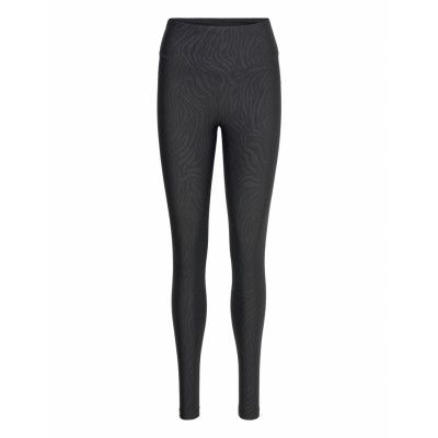 Hw Legging Zebra Bottoms Running-training Tights Black Hunkemöller