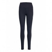 Hw Round Graphic Legging Running/training Tights Blå Tommy Sport