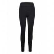 Hw Shiny Seamless Legging *Villkorat Erbjudande Running/training Tights Seamless Tights Svart Tommy Sport