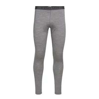 Icebreaker M 200 Oasis Leggings Grå