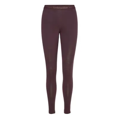 Icebreaker W 200 Oasis Leggings - Burgundy - XS