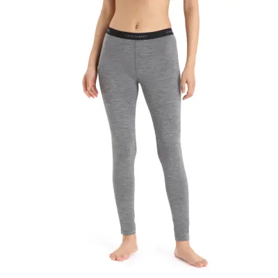 Icebreaker W 200 Oasis Leggings - Grey - L