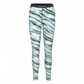 Icebreaker W Mer 200 Oasis Leggings Pow Aop Multi/patterned