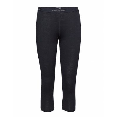 Icebreaker Women Merino 200 Oasis 3/4 Leggings Svart