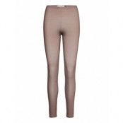 Ilola Jersey Leggings Leggings Brun A-View