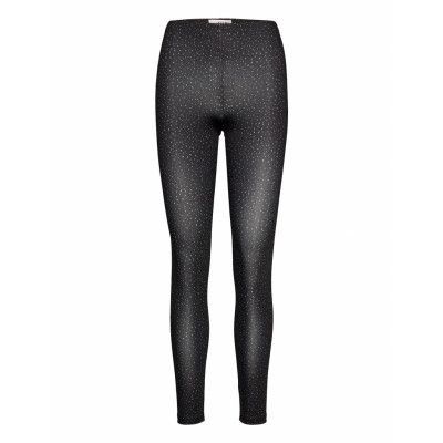Ilola Jersey Leggings Leggings Svart A-View