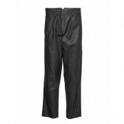 Iris Leather Pants Trousers Leather Leggings/Byxor Svart MDK / Munderingskompagniet
