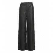 Isa Leather Pants Trousers Leather Leggings/Byxor Svart MDK / Munderingskompagniet