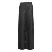 Isa Leather Pants Trousers Leather Leggings/Byxor Svart MDK / Munderingskompagniet