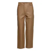 Jagger - Lamb Think Trousers Leather Leggings/Byxor Brun Day Birger Et Mikkelsen