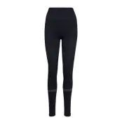Jaquard Stripe Legging Running/training Tights Svart Filippa K Soft Sport