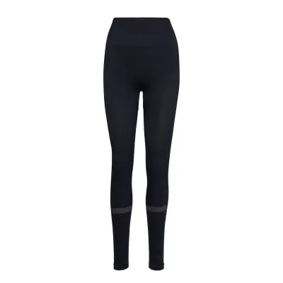 Jaquard Stripe Legging Running/training Tights Svart Filippa K Soft Sport