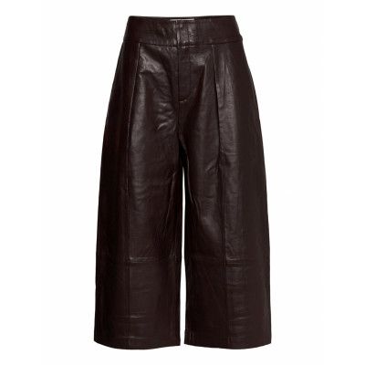 Jayleeiw Culotte Pant Leather Leggings/Byxor Brun InWear