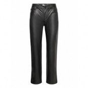 Jean Bottoms Trousers Leather Leggings-Byxor Black The Kooples