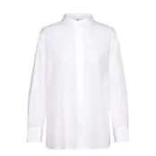 Jeanne *Villkorat Erbjudande Långärmad Skjorta Vit Stylein